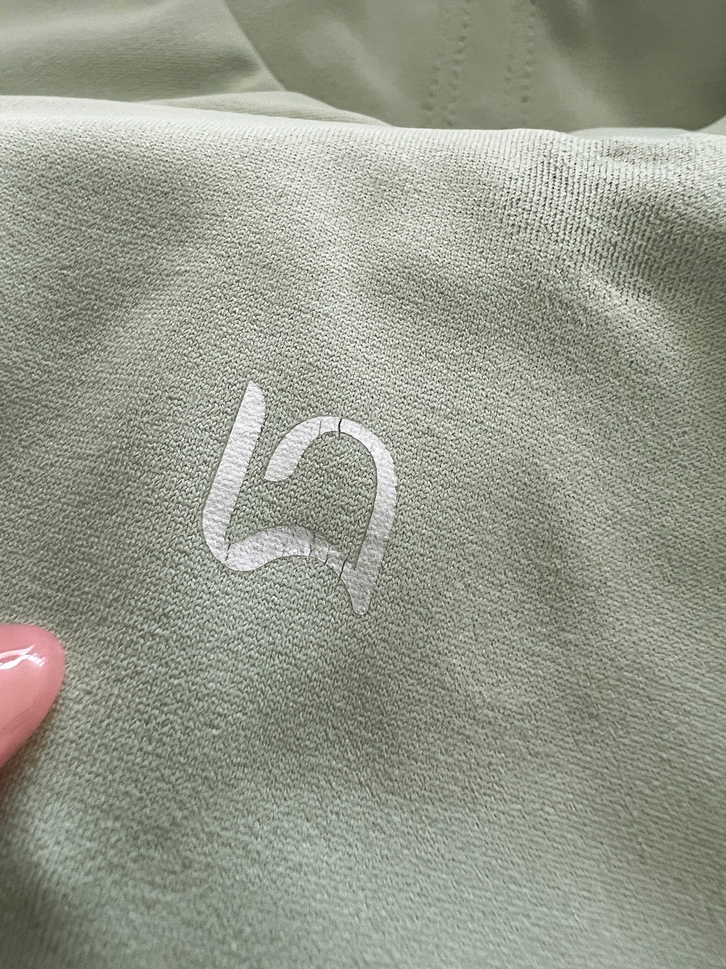 LUNIES: Cora Scoopneck / X Back Bra - Pistachio