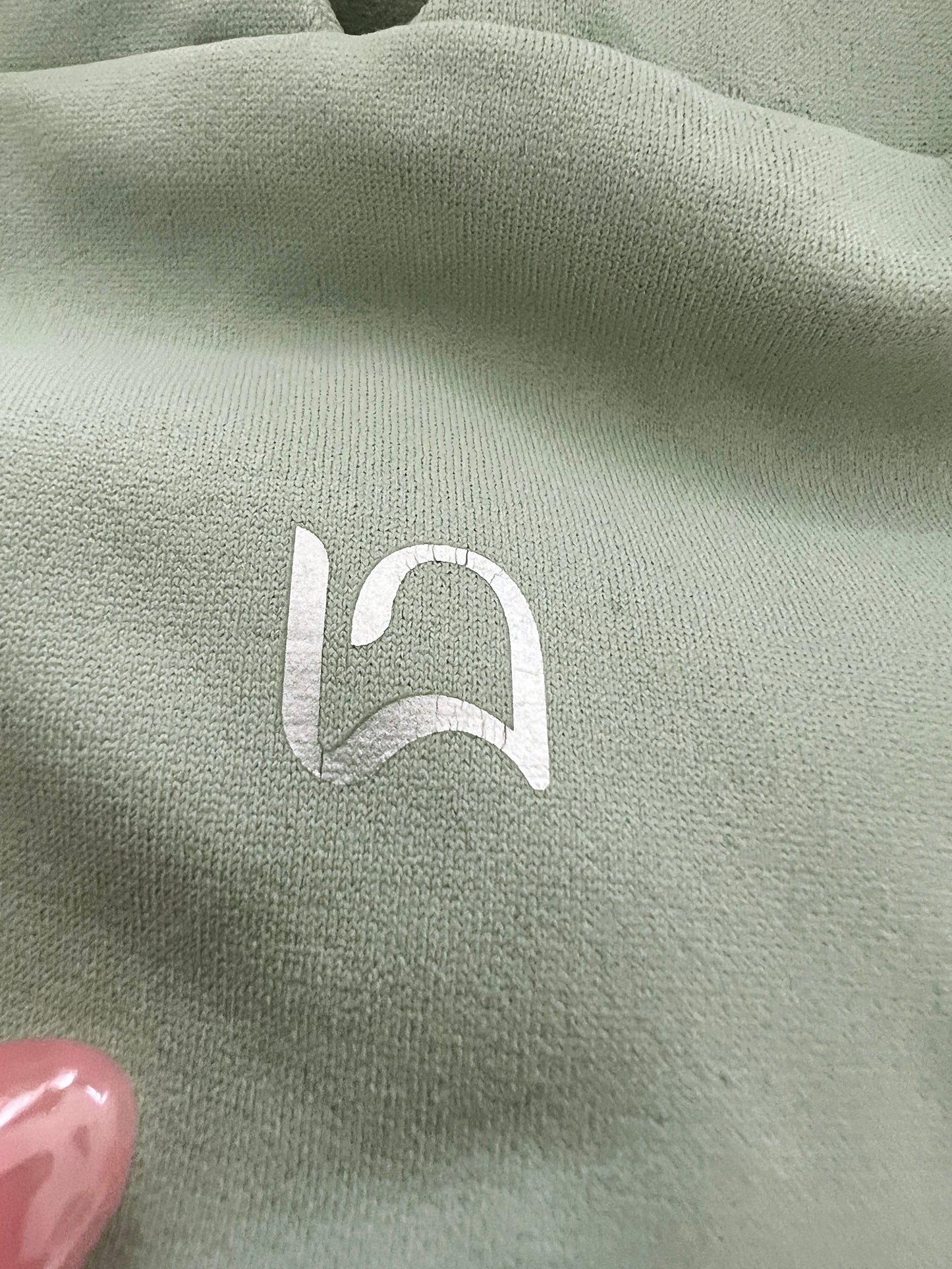 LUNIES: Ava Crossover / V Back Bra - Pistachio