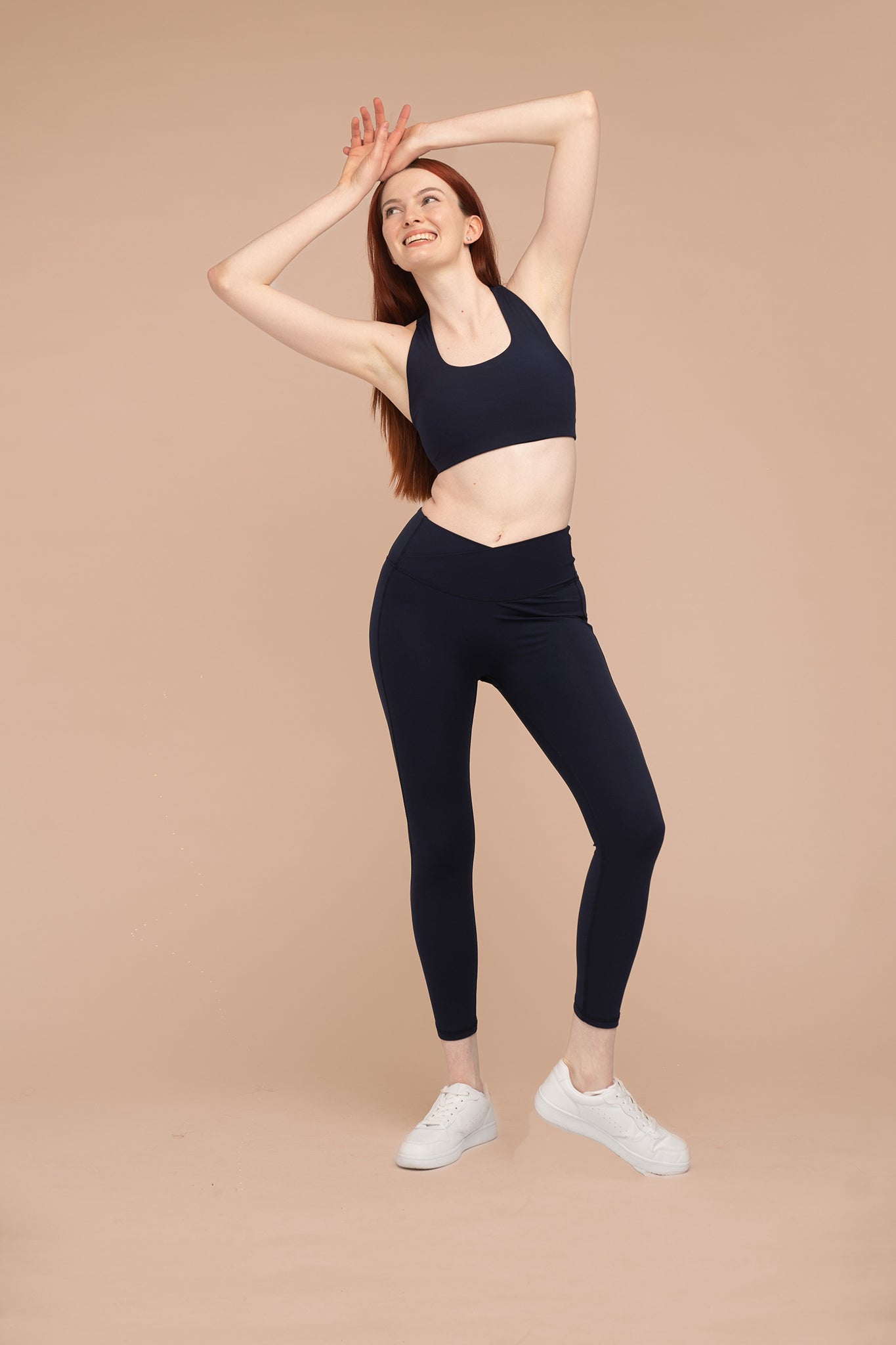 Millie Crossback Bra - Blueberry